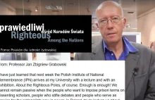 Jan Grabowski za cenzurą i przeciw promocji Sprawiedliwych!