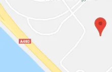 Ocenzurowane miejsce w google map
