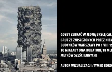 Straty spowodowane przez Niemców po stłumieniu Powstania Warszawskiego...