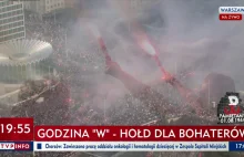 75 rocznica rozpoczęcia Powstania Warszawskiego - godzina "W" w Warszawie