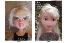 Kobieta, która zmienia oblicze lalek: czyli 'Barbie' bez makijażu