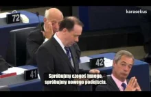 Barroso kontra Callanan i Farage w debacie o stanie Unii