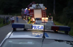 Tragiczny wypadek w Brdowie: Nie żyje 5 młodych ludzi