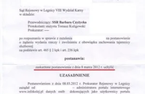Admini Infokolej.pl wygrali w sądzie - Nie muszą przekazywać danych internautów.