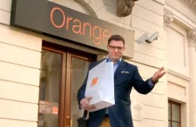 Tomasz Karolak zgodnie z planem reklamuje taryfy dla firm w Orange (wideo
