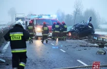 Polska Podlaskie Śmiertelny wypadek nagranie z kamerki