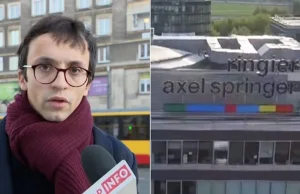 Ringier Axel Springer pozywa dziennikarza TVP Info. Chce 100 tys. zł