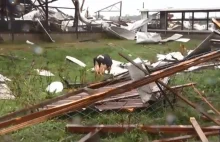 Tornado zniszczyło fermę na 600 szt. bydła!