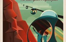 Graficy ze SpaceX stworzyli ciekawe plakaty zachęcające do kolonizacji Marsa