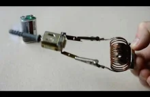 Free energy generator tested on Magnetic Mini Motor (DC 9V) - даровая...