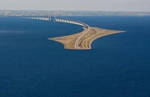 Most nad Sundem, łączący Kopenhagę i Malmo.