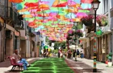 Agueda - miasteczko kolorowych parasolek