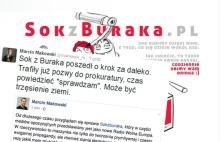"Do Rzeczy": Profil "Sok z Buraka" to robota agencji marketingowej.