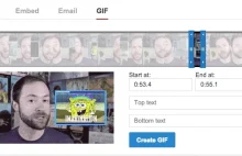 Od dzisiaj YouTube dał nam możliwość bezpośredniego robienia gifów.
