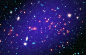 Olbrzymia gromada galaktyk zauważona z pomocą teleskopów NASA (ENG)