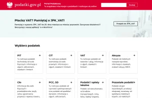 Portal Podatkowy podatki.gov.pl w nowej odsłonie