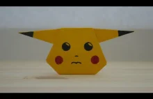 Origami. Jak zrobić Pikachu z papieru (lekcja wideo)