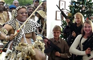 RPA o krok od wojny domowej! Dziki prezydent utopi kraj w krwi białych (FOTO)