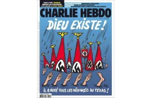 "Charlie Hebdo" szokuje. Ofiary Harvey porównane do neonazistów