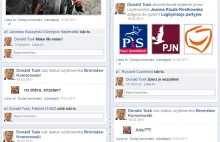 Gdyby Tusk miał profil na Facebooku... 5 lat rządu [GRAFIKA]