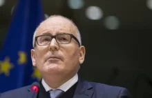 Timmermans: Komisja Europejska zaniepokojona planami reformy KRS