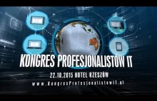 III Kongres Profesjonalistów IT 22.10.2015 Rzeszów