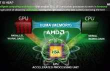 AMD - Jednolita heterogeniczna pamięć dla CPU i GPU