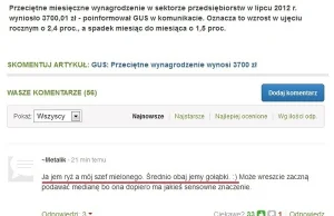 O przeciętnym wynagrodzeniu w Polsce