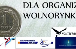 Złotówka dla organizacji wolnorynkowej