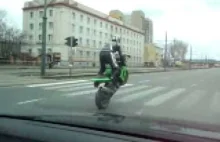 Kawasaki Stunt in Poland