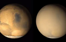 Niedługo na Marsie może być globalna burza pyłowa