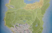 Wyciekła mapa GTA V?