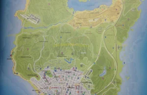 Wyciekła mapa GTA V?