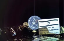 Pierwsza izraelska sonda księżycowa przysyła swoje selfie