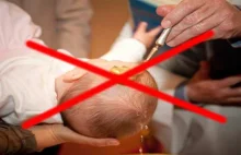 Od marca 2016 r chrzest dzieci będzie przestępstwem