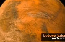 NASA odkryła zamarznięte jezioro na Marsie