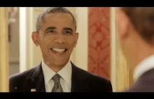 Obama pokazał swoje umiejętności aktorskie grając w raklamie...