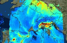 Bruksela mówi ze Polska truje a tu zonk widziany z satelity.