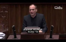 Paweł Kukiz - Suwerenem jest Naród - wystąpienie z 8 grudnia 2017 r