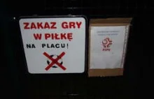 PZPN zarządza: Zakaz gry w piłkę na placu