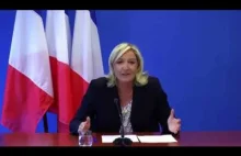 Marine Le Pen o Korwinie i Hitlerze, który nie wiedział o rurkowcach