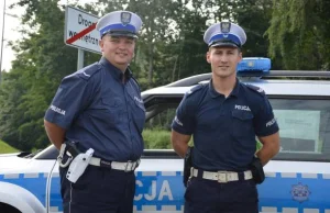 Akcja policjantów z Brzeska. Do porodu z eskortą na sygnale.