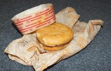 W młodości włożyli kanapkę z McDonalda do pudełka. Tak wygląda po 20 latach