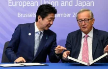 Unia Europejska i Japonia podpisały porozumienie będące ripostą do chińskiego...
