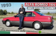 1993 Alfa Romeo 164 - Samochód smaczny. Choć raczej WYTRAWNY!
