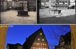 Rekonstrukcja miasta Hildesheim w Niemczech