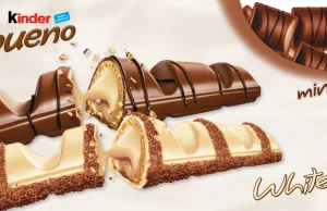 Znany i lubiany batonik kinder bueno także z zawartością oleju palmowego.