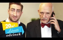 Janusz Korwin-Mikke w 20m2 Łukasza - internetowy talk-show, odcinek 98