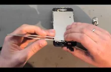 DIY Wymiana lcd w iphone 5 w mniej niz 8min