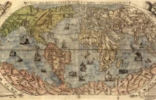 Mapa świata z początku 1500 roku